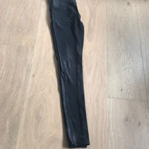 Spanx Black Leggings Glitter